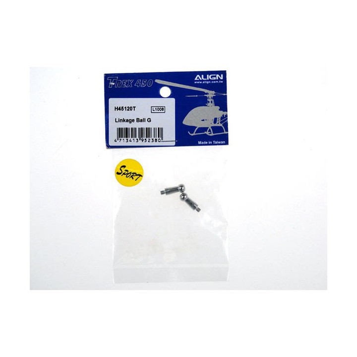 AL-H45120T - T-Rex 450 - Linkage Ball G (H45120T) Align