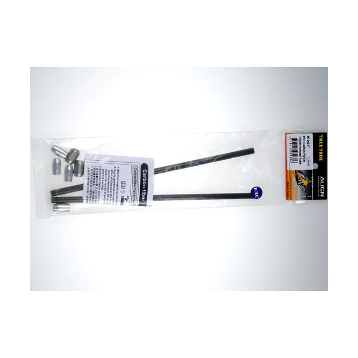 AL-H70001T - F3C Carbon Flybar Reinforcement Tube (H70001T) Align
