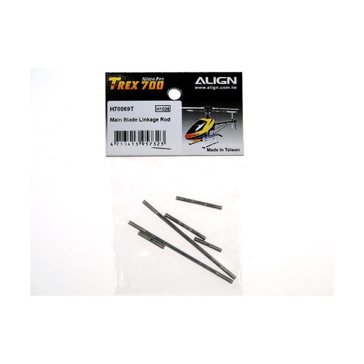 AL-H70069T - Main Blade Linkage Rod (H70069T) Align
