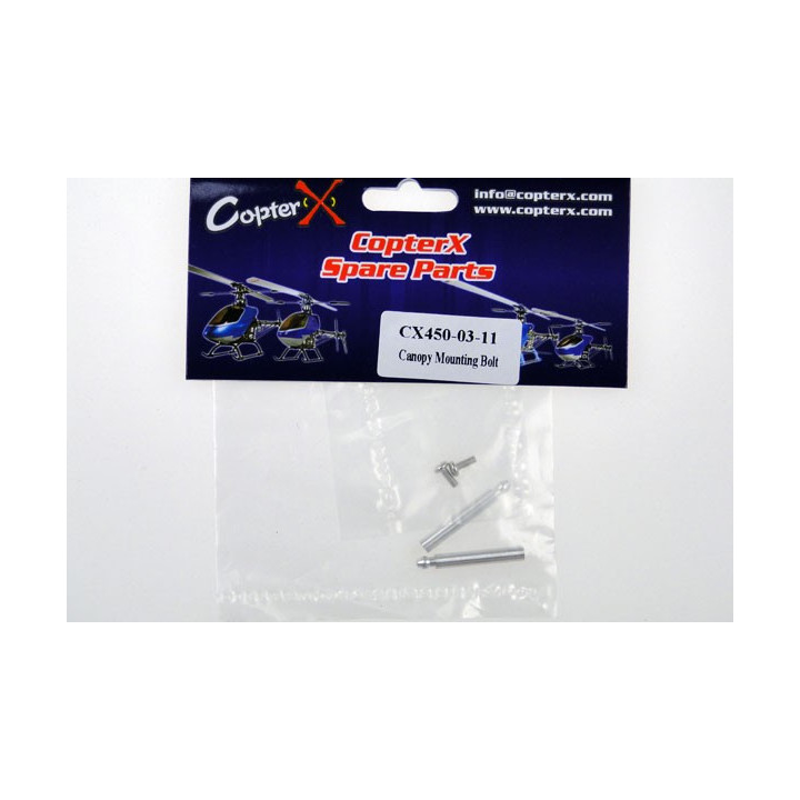 CX-450-03-11 - CopterX - Canopy Mounting Bolt (CX450-03-11) CopterX