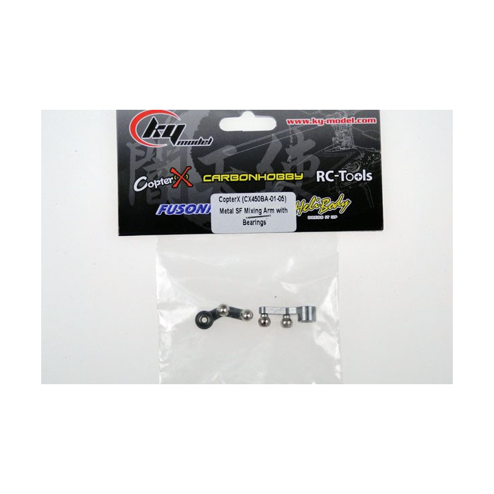 CX-450BA-01-05 - CopterX - Metal SF Mixing Arm with Bearings (CX450BA-01-05) CopterX
