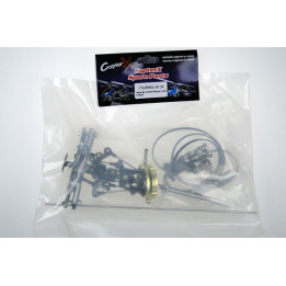 CX-450BA-01-30 - CopterX - Aluminum Alloy 3D Rotor Head Tail Upgrade Conversion Set for TREX 450 (CX450BA-01-30) CopterX