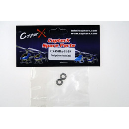 CX-450BA-01-59 - CopterX - Bearings (4mm x 8mm x 3mm) (CX450BA-01-59) CopterX