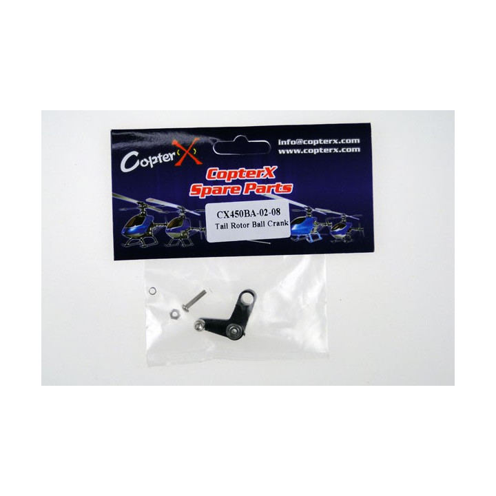 CX-450BA-02-08 - CopterX - Tail Rotor Ball Crank (CX450BA-02-08) CopterX