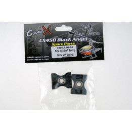 CX-450BA-03-01 - CopterX - Metal Main Shaft Bearing Block with Bearings (CX450BA-03-01) CopterX
