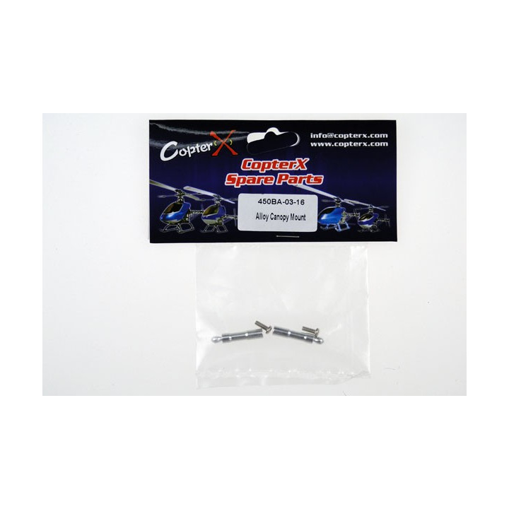 CX-450BA-03-16 - CopterX - Alloy Canopy Mount (CX450BA-03-16) CopterX