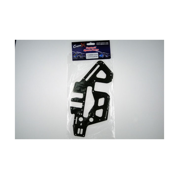 CX-450PRO-03-03 - CopterX - Carbon Fiber Upper Side Frame (CX450PRO-03-03) CopterX