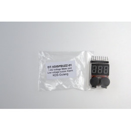 DT-VDISPBUZZ-01-1-8S Voltage Meter and Low voltage buzzer Alarm