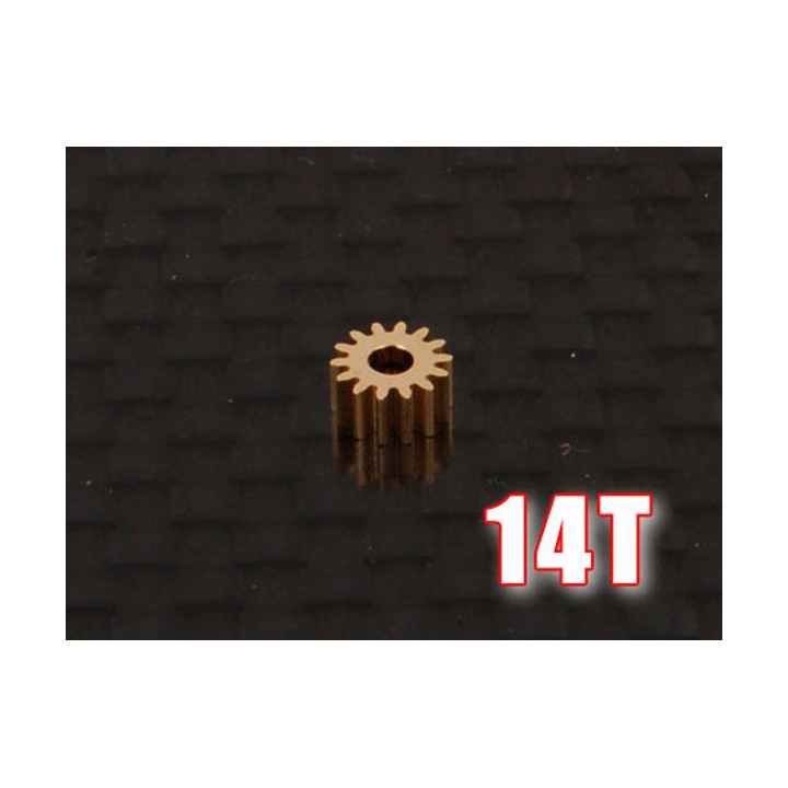EA-055-14 - Motor Pinion 14T (1.5mm hole, 0.25M) Xtreme