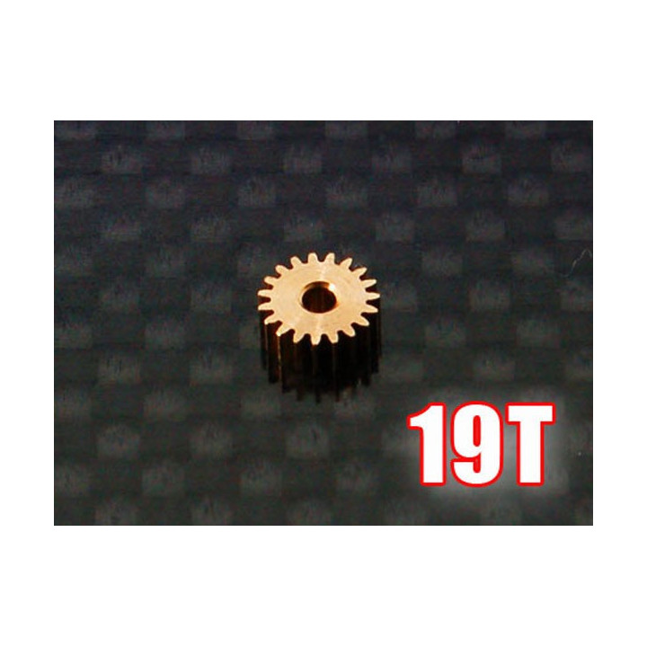 EA-055-19 - Motor Pinion 19T (1.5mm hole, 0.25M) Xtreme