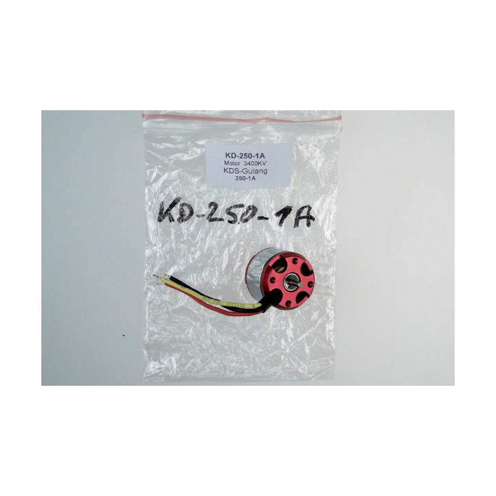 KD-250-1A - Motor 3400KV (250-1A) KDS-Gulang