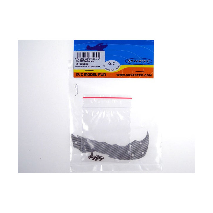 SA-WH4-083 - Stabilizer wing set(Fiberglass) SkyArtec