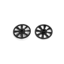 XNE010 - Main Gear (Black Delrin) (Solo Pro) 2 pcs Xtreme