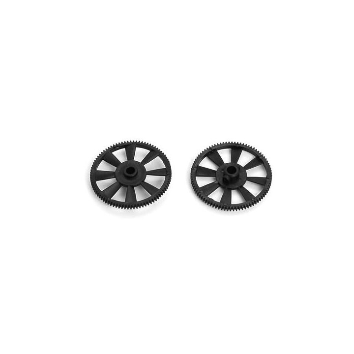 XNE010 - Main Gear (Black Delrin) (Solo Pro) 2 pcs Xtreme