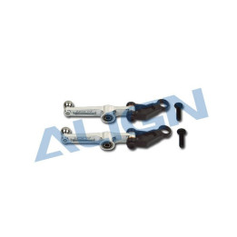 AL-H25011AFT - T-Rex 250 - Metal Washout Control Arm/Silver (H25011AFT) Align