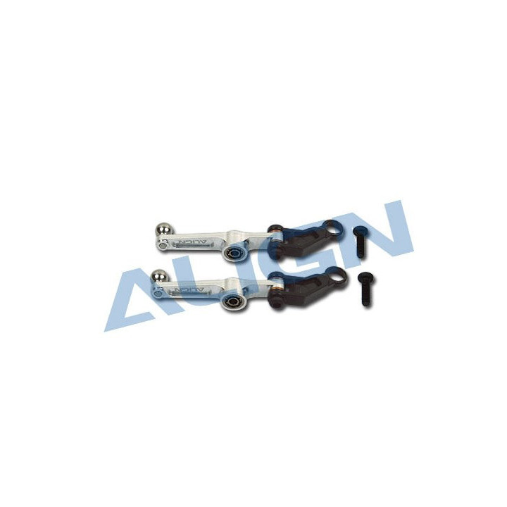 AL-H25011AFT - T-Rex 250 - Metal Washout Control Arm/Silver (H25011AFT) Align