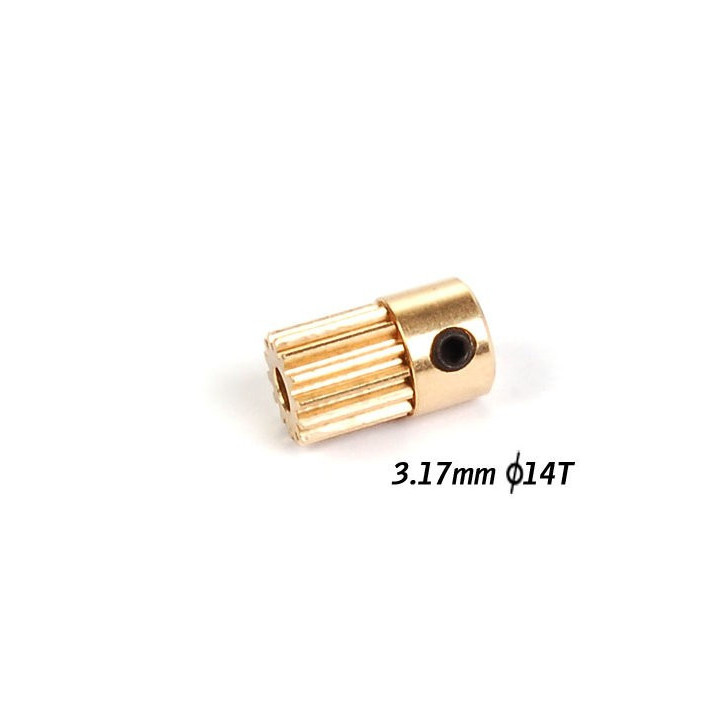 EA-041-14T - Motor Pinion 14T (3.17mm hole) Xtreme