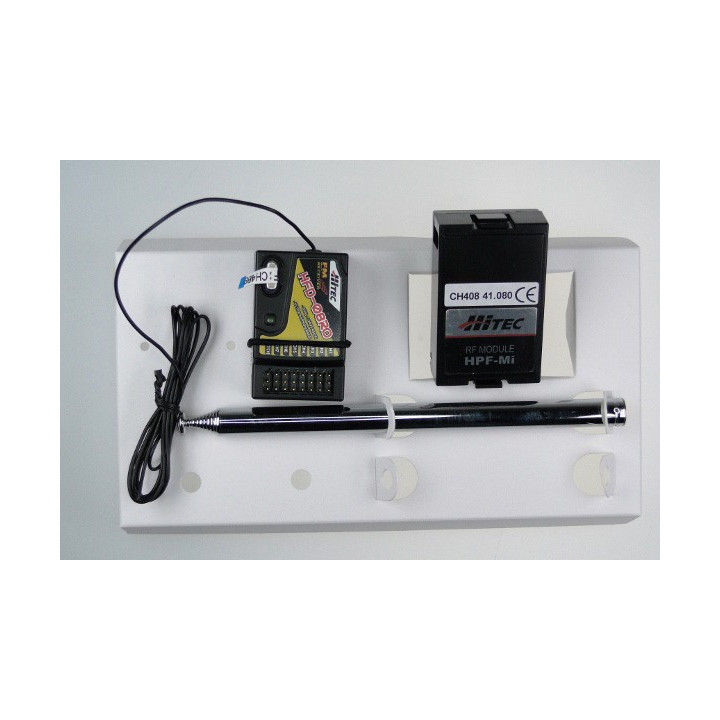 HT-HPFMIHFD08RO-41 - Combo TX/RX 41Mhz 7 Channel - Tx HPF-Mi - Rx HFD-08RO Hitec