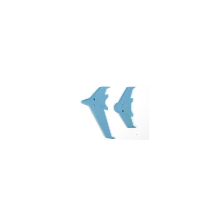 EK-000713 - Vertical & horizontal tail blade set(blue) Esky