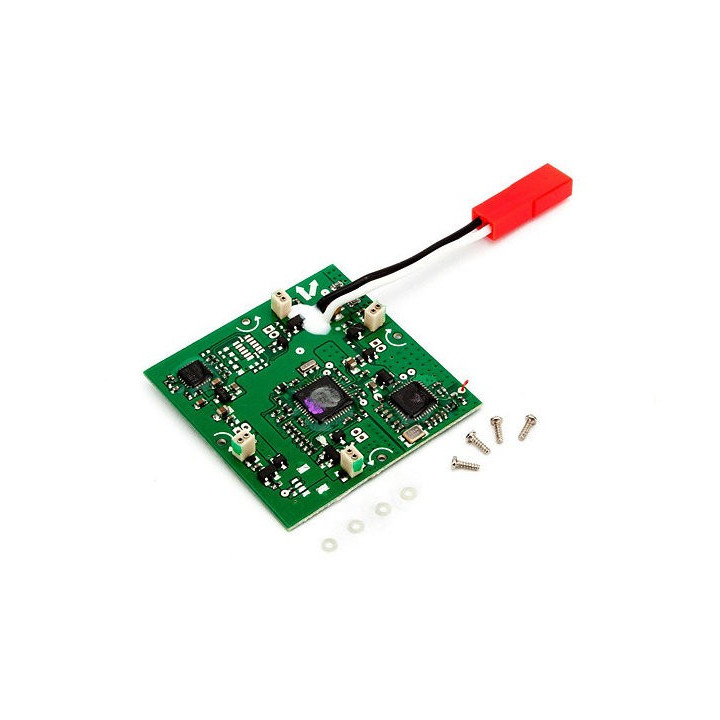 EF-7501 (BLH7501) - mQX Quad Copter-Unite de controle 4 en 1 Rx/Varios/Mixeur/Gyros E-flite