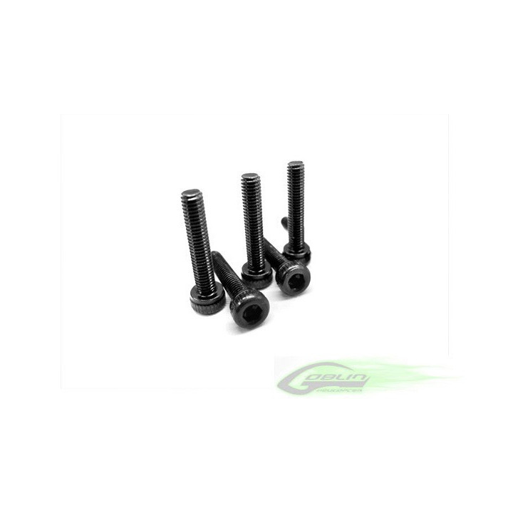 GB-HC068-S - DIN 12.9 Socket Head Cap M3x16 (5pcs) Goblin