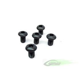 GB-HC096-S - DIN 12.9 Button Head Socket Cap M4x6 (5pcs) Goblin