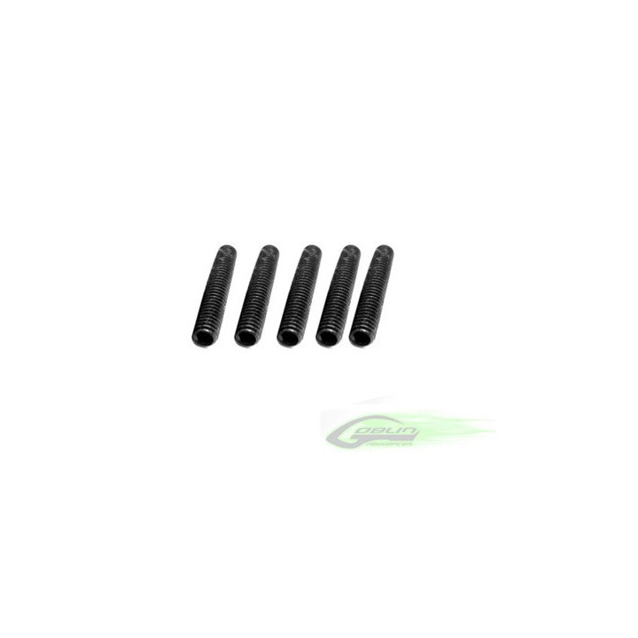 GB-HC140-S - DIN 12.9 Cup Point Set Screws M2,5X18 (5pcs) Goblin