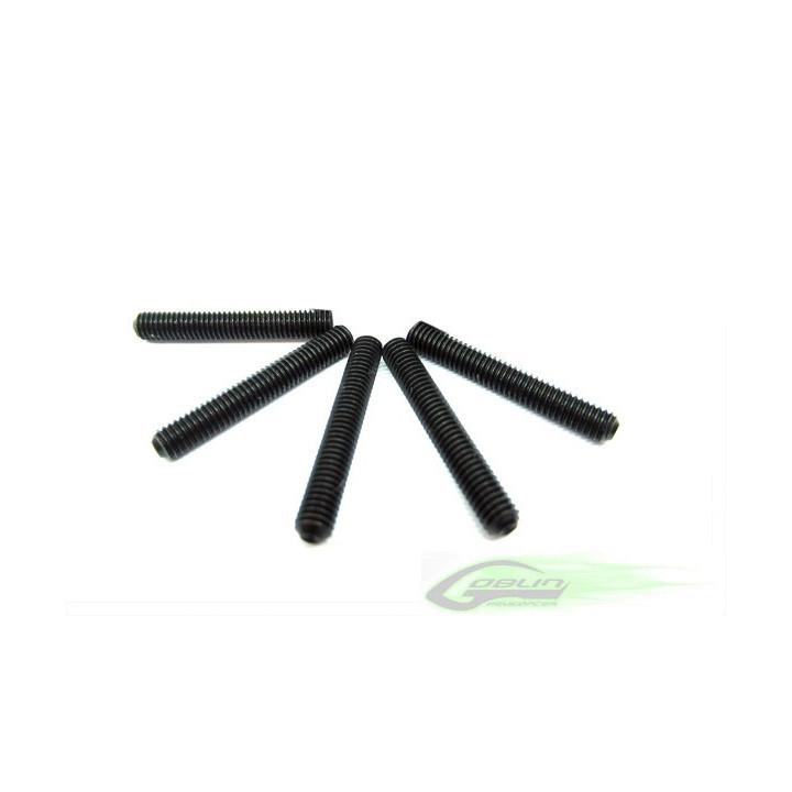 GB-HC150-S - DIN 12.9 Cup Point Set Screws M3X20 (5pcs) Goblin