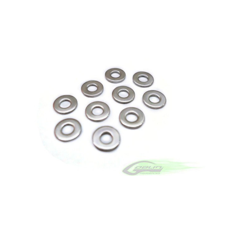 GB-HC180-S - Washer Ã˜3,3 x Ã˜6 x 0,5 (10pcs) Goblin