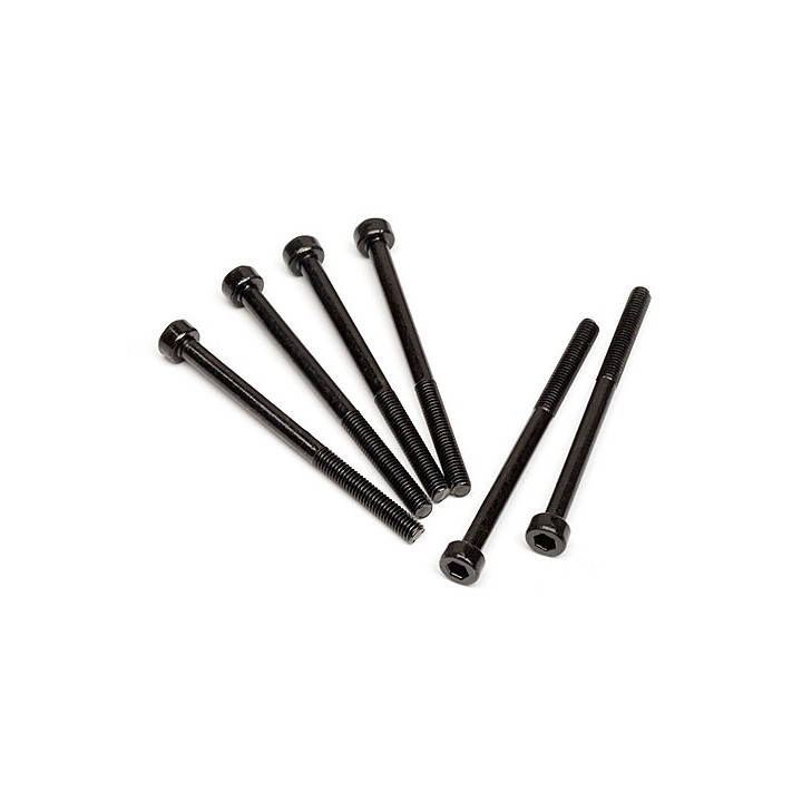 HI-Z303 - VIS TETE PLATE M3X42MM NOIR S6 (HPI Z303) HPI Racing