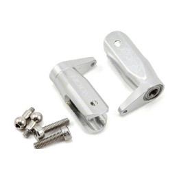 AL-H25112T - T-Rex 250 - Metal Main Rotor Holder Set/Silver Pro (H25112T) Align