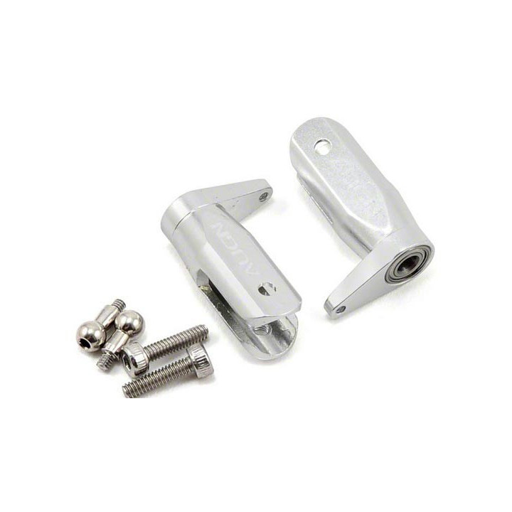 AL-H25112T - T-Rex 250 - Metal Main Rotor Holder Set/Silver Pro (H25112T) Align