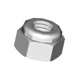 MK-02076 - Hex lock nut M4 (02076) Mikado