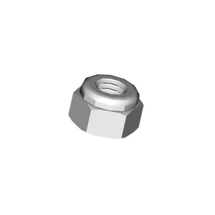 MK-02076 - Hex lock nut M4 (02076) Mikado