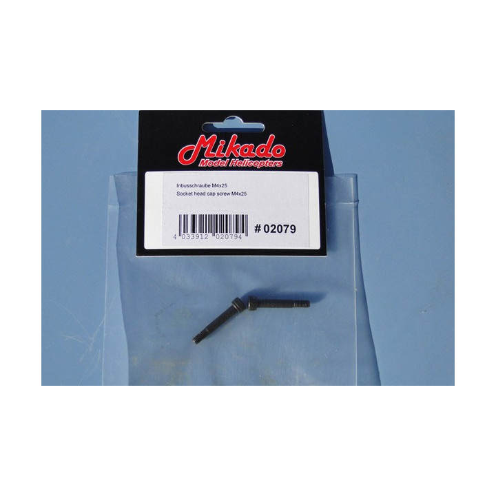 MK-02079 - Socket head cap screw M4x25 (02079) Mikado