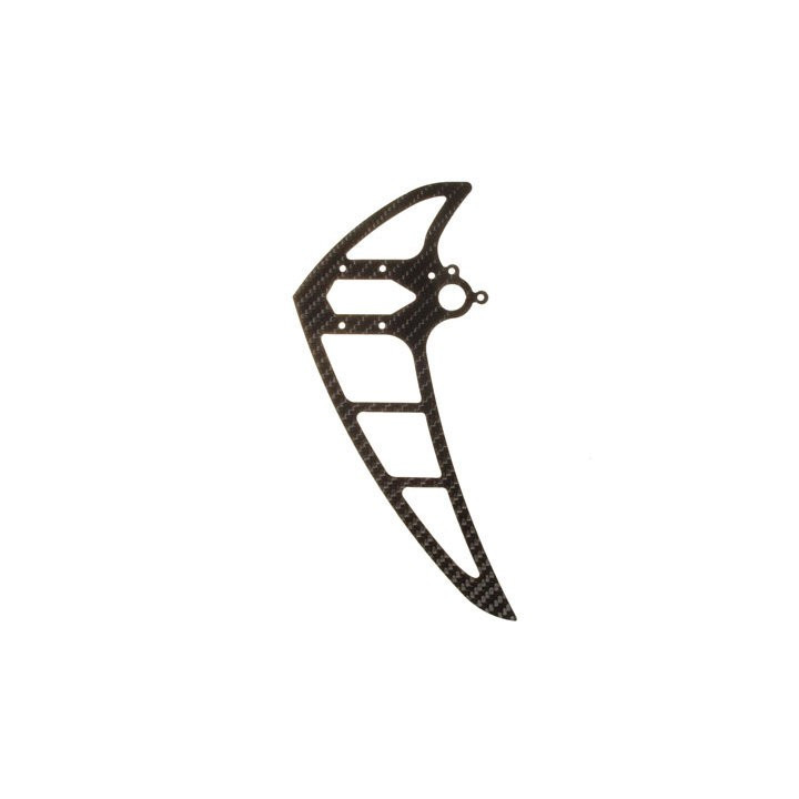 MK-04079 - Vertical stabilizer, carbon LOGO 600 3D (04079) Mikado