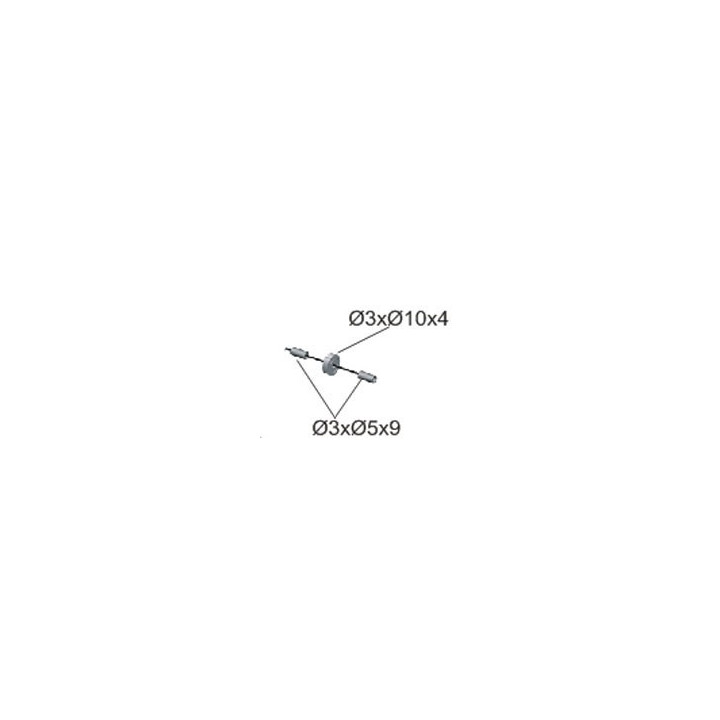 MK-04274 - Carbon belt tensioner LOGO 500 SE (04274) Mikado