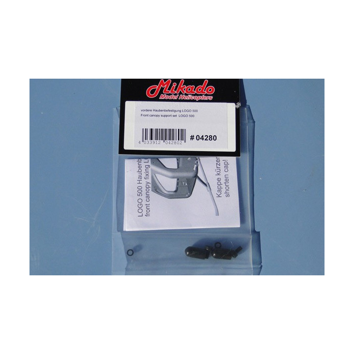 MK-04280 - Front canopy support set LOGO 500 (04280) Mikado