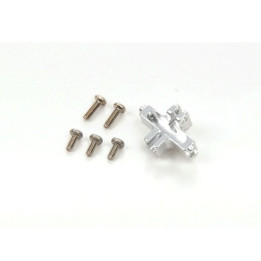 MCPX016-E - Alu. 2 mm Boom Mount for Carbon Chassis (MCPX) Xtreme