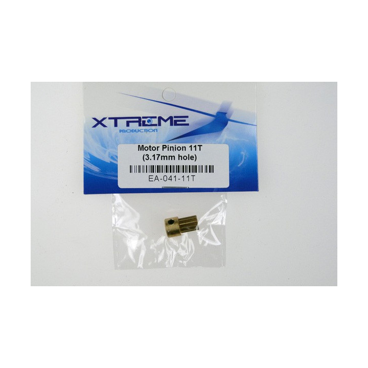 EA-041-11T - Motor Pinion 11T (3.17mm hole) Xtreme