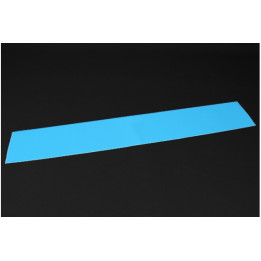 DT-LUMINEST-BL - Luminescent (Glow in the dark) Self Adhesive Film - 1200mmx200mm Blue