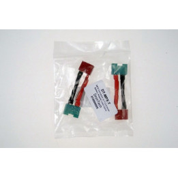 DT-MPX-T - MPX Connector to T-Connector Battery Adapter Lead (2pcs)