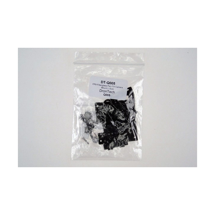 DT-Q005 - FPV Fiberglass Pan-Tilt Camera Mount L-Size