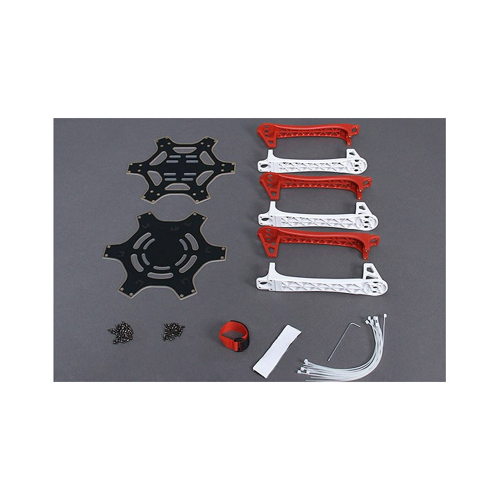 HK-V2-550 - H550 V2 Glass Fiber Hexcopter Frame 550mm - Integrated PCB Version (206000004) HK