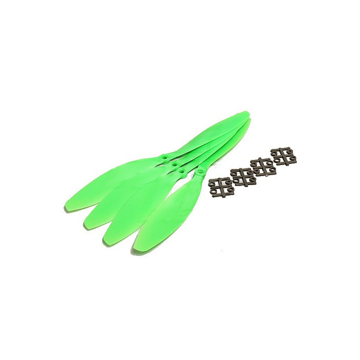 TU-PROP1147RSF-GN - Slow Fly Electric Propellers 11x4.7R SF Right Hand Rotation Green (4pcs) Turnigy