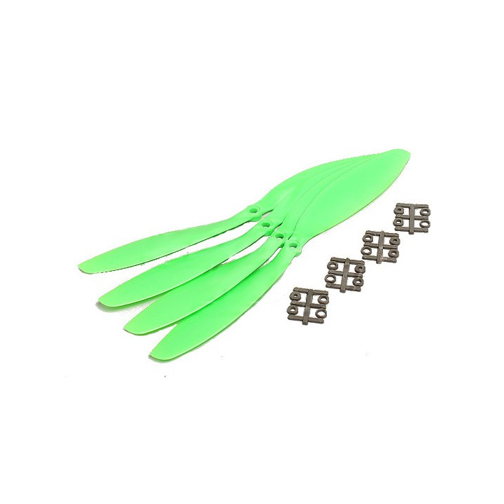 TU-PROP1147SF-GN - Slow Fly Electric Propellers 11x4.7 SF Green (4pcs) Turnigy