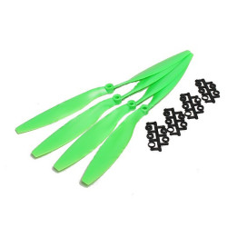 TU-PROP1245RSF-GN - Slow Fly Electric Propellers 12x4.5R SF Right Hand Rotation Green (4pcs) Turnigy