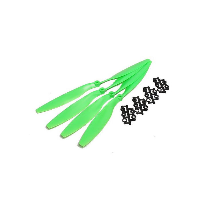 TU-PROP1245RSF-GN - Slow Fly Electric Propellers 12x4.5R SF Right Hand Rotation Green (4pcs) Turnigy