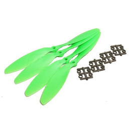 TU-PROP9047RSF-GN - Slow Fly Electric Propellers 9047R SF Right Hand Rotation Green (4pcs) Turnigy