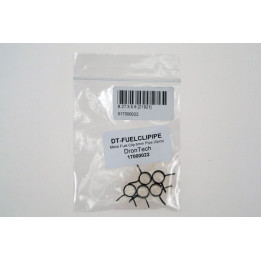 DT-FUELCLIPIPE - Metal Fuel Clip 6mm Pipe (5pcs)